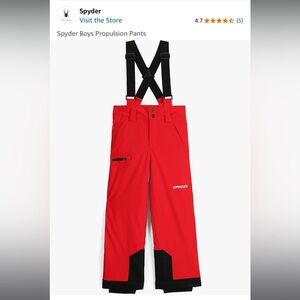 Spyder Propulsion ski Pants - Boys' size 10